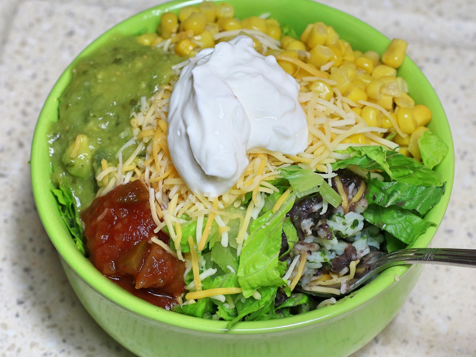 Sue's Burrito Bowl