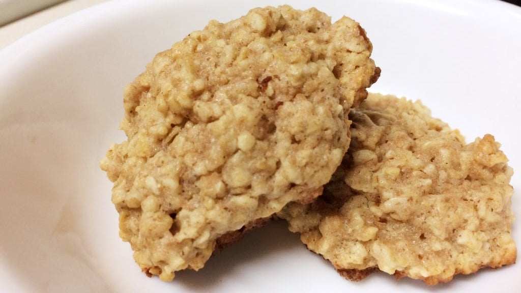 Eggless Oatmeal Cookies