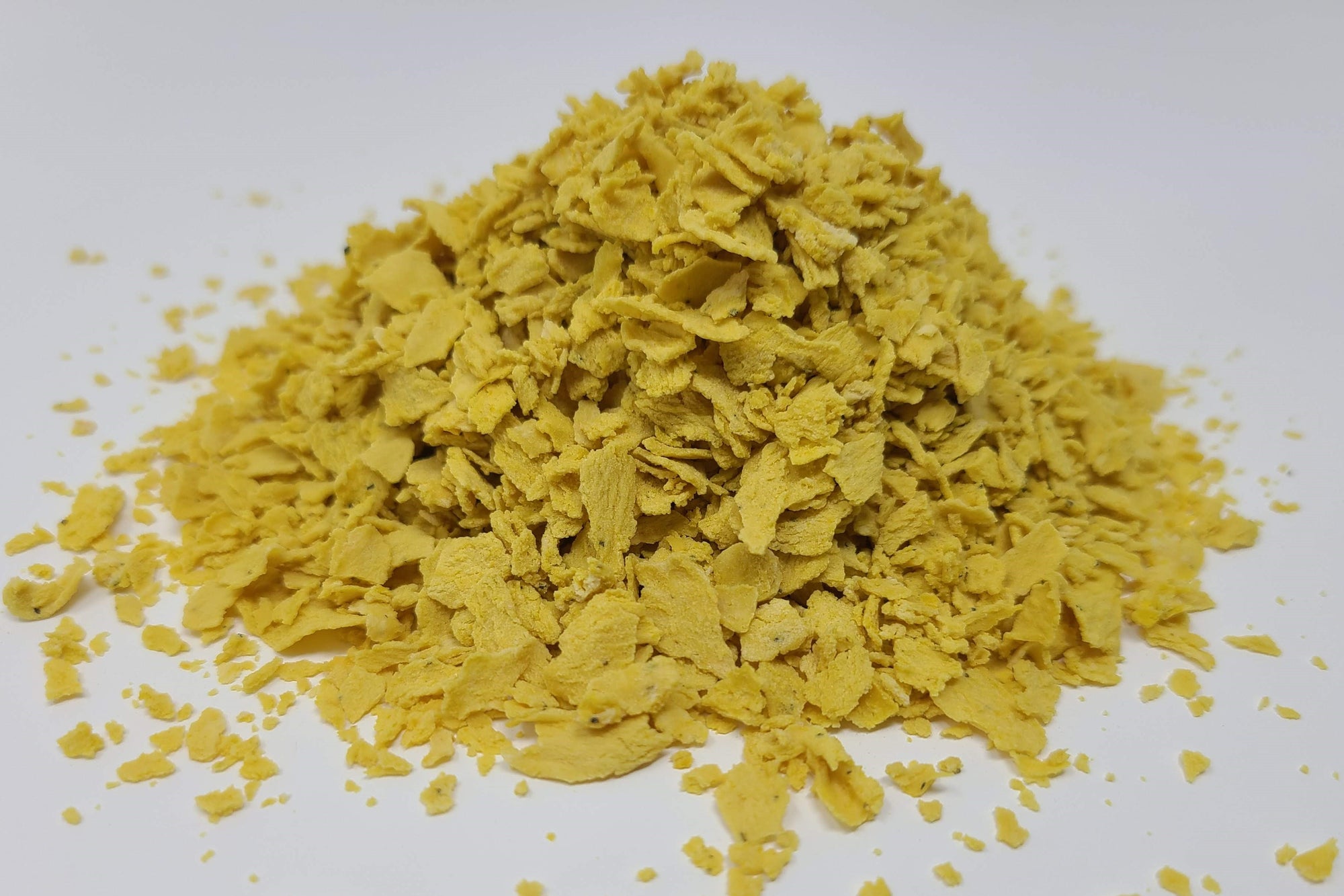 Yellow Pea Flakes, Seasoned with Turmeric
